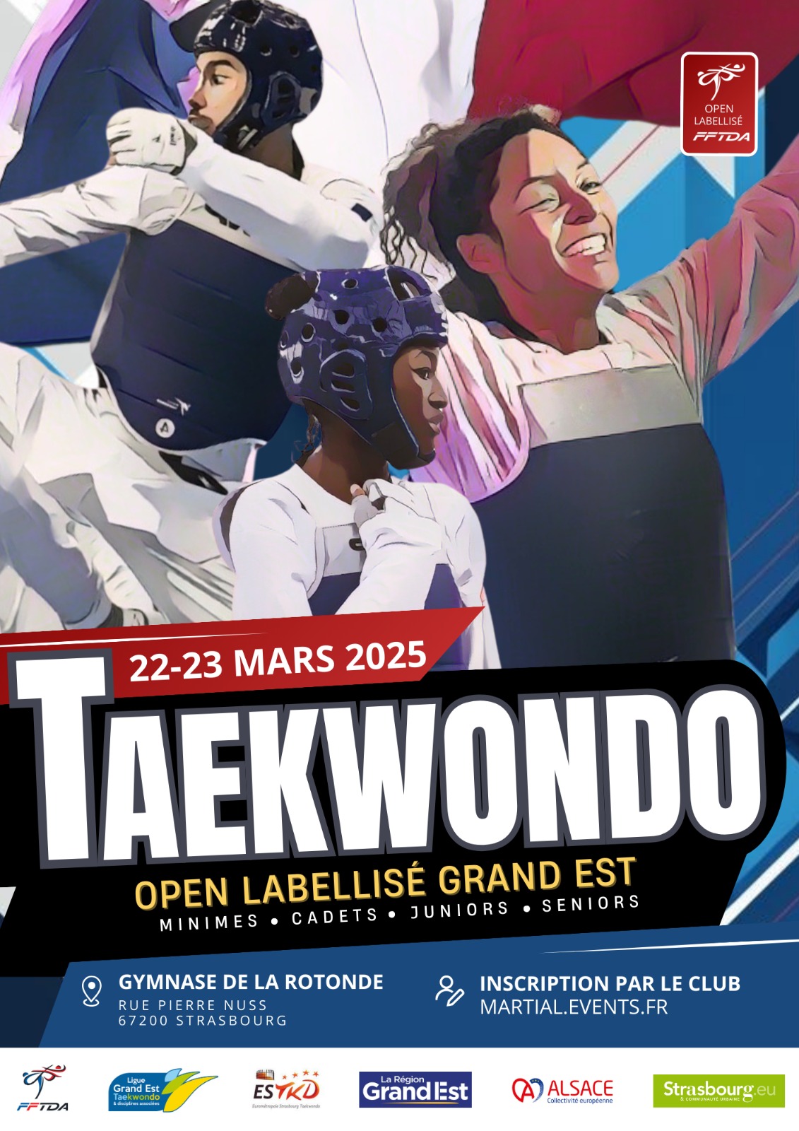 Open International Taekwondo Strasbourg 2025 Martial.Events