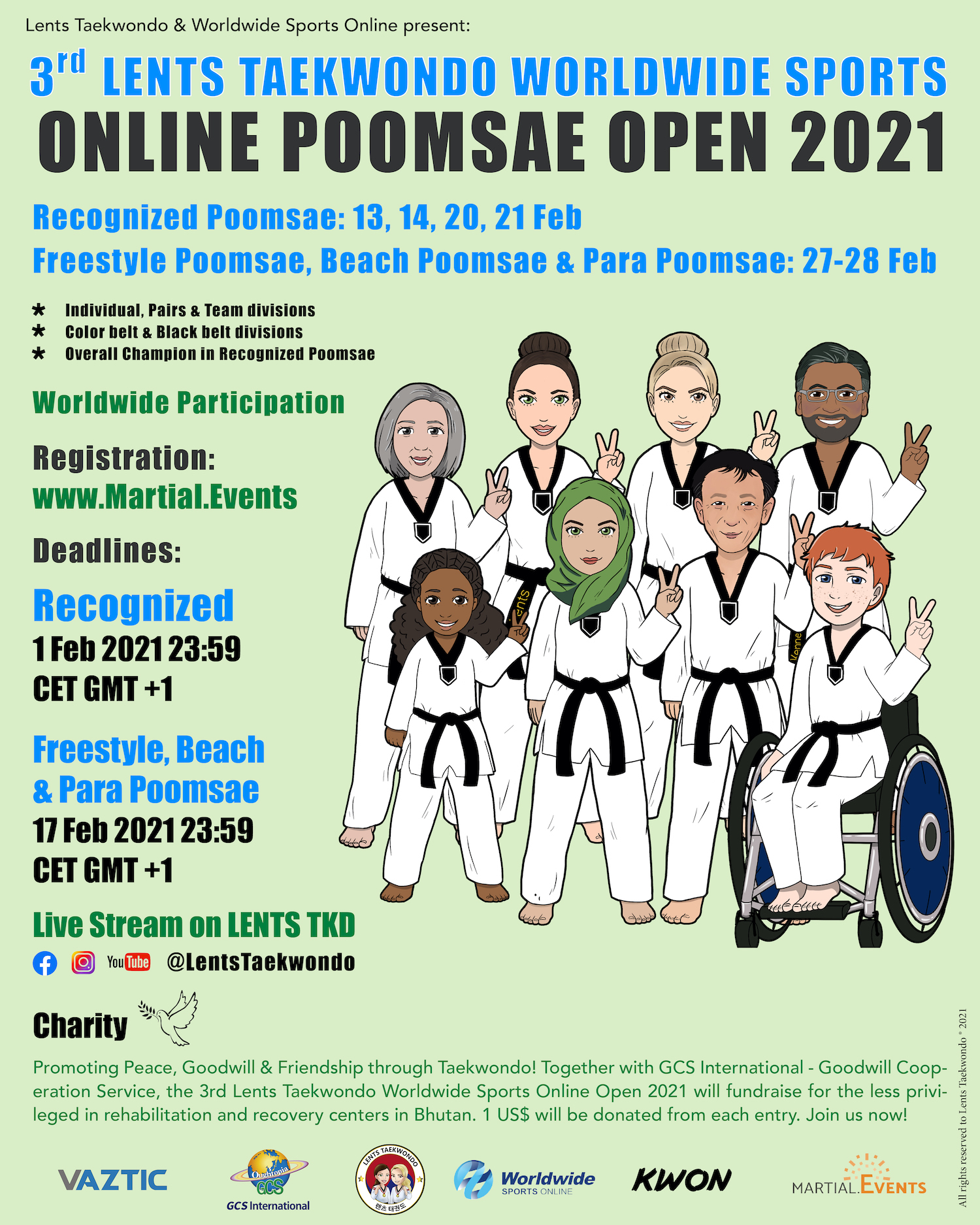 Champions for charity 2021 live stream best sale
